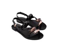 Melissa Women's Iris Sandals, Brown/Metallic, 8