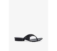 Melissa Womens Melissa x Diesel Quantum PVC Sandals Black Eur 39 / 6 UK Women