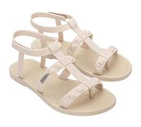 Melissa Women's Sun River Ad Flat Sandal, Beige, 6 UK