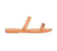 Melissa Women's Sun Torrance AD Flat Sandal, Orange, 7.5/8 UK