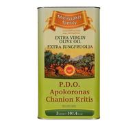 Melissakis Family PDO Apokoronas in Crete, Greece Extra Virgin Olive Cold Extracted (3lt Tin)