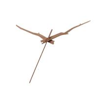 Melitare 1pc DIY Wood Clock Silent Quartz Movement Mechanism with Hands High Torque Replacement Clockwork Kits Repair 12 Inch(NO.4,16.5MM Shaft)