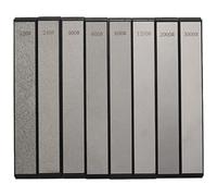 Melitt 8Pcs Diamond Stone Bar Knife Sharpener Fixed Angle Sharpening Diamond Whetstone Kitchen Frinding Blade Sharpening