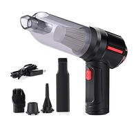 Melitt 9000Pa 120W 4-In-1 Portable Cordless Car Vacuum Car Use Blow Handheld Auto Vaccum Blower