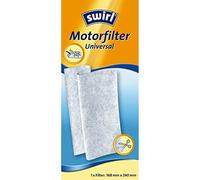 Swirl Universal Motor Filter (for Vacuum Cleaners, Cut to Size Filter to Protect the Vacuum Cleaner Motor, Suitable for AEG, Philips, Kärcher, Miele, Siemens, Rowenta, Samsung, Bosch)