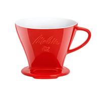 Melitta 218974 Filter Porcelain Coffee Filter Size 102 Red