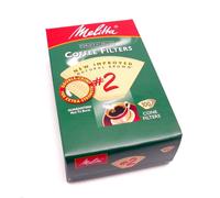 Melitta 622752 #2 Natural Brown Cone Coffee Filters 100 Count (2pack)