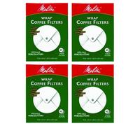 Melitta 627402 Super Premium Wrap Around Coffee Filters 4-pack 40 Count each