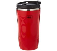 Melitta Thermal Travel Mug 250 ml, 100% Airtight Seal, Red