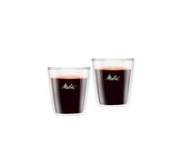 Melitta 6761116 Double-Walled Espresso Glass 80Ml, Pack Of 2