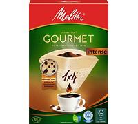 Melitta, 80 Coffee Filters, Size 1x4, For Filter Coffee Maker, Intense Gourmet, Pack of 8, Brown