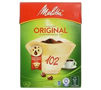 Melitta, 80 Coffee Filters, Size 102, For Filter Coffee Makers, Original, Brown
