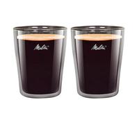 Melitta Double Wall Set Of 2 200ml Coffee Glasses