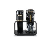 Melitta EPOS Pour Over Coffee Machine with Grinder: Unique Brewing System & Innovative Design, Black and Gold