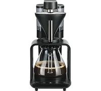 Melitta EPOUR Over Coffee Maker: Unique Brewing System and Innovative Design, Black/Silver