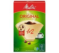 Melitta, 80 Coffee Filters, Size 1x2, For Filter Coffee Makers, Original, Brown