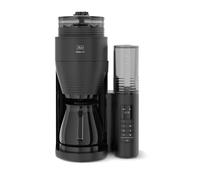 Melitta Filter Coffee Machine with Integrated Ceramic Grinder with 11 Settings, Adjustable Strength, Makes 2 to 10 Cups, Timer Function, AromaFresh
