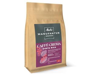 Melitta Manufactory Coffee Caffè Crema Specialities, 500 g, Beans, Unground, Single Origin Farm from Costa Rica, Roasted in Germany, Strength 3