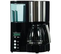 Melitta Filter Coffee Maker with Glass Pourer, Hot Hold and Timer Function, Optima Timer, Black, 100801