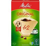 Melitta Original 80 Coffee Filters Two Cup (1 x 2) Brown - Set of 6