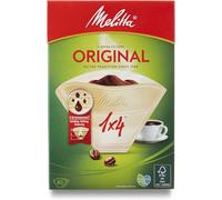 Melitta Original Coffee Filters, 80 per Box, Size 1x4, For Filter Coffee Machines, Natural Brown
