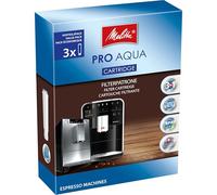Melitta Pro Aqua Filter Cartridges (Pack of 3) for Fully Automatic Coffee Machines - Reliable Limescale Protection - Protects the Device - Original Melitta Quality