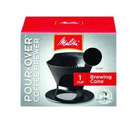 Melitta Ready Set Joe Single Cup Coffee Brewer black