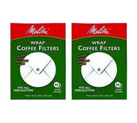 Melitta White Wrap Around Coffee Filter for Percolator (Pack of 2)