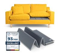 Meliusly Heavy Duty Reinforced Wood Sofa Cushion Support Board for Sagging Seat, Deep Couch Supporter, Loveseat Saver (21x48) Grey