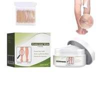 Melivu Varicose Vein Cream, Moisturizing Skin Care, The package includes a pack of cotton swabs (1pcs)