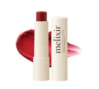 Melixir Vegan Lip Butter (12 Colors), Hydrating Tinted Lip Balm Stick, Petrolatum-Free, Plant-Based Korean Lip Care, Moisturizes Dry Lips With Shea Butter, Sheer & Natural Finish - #03 Red Velvet
