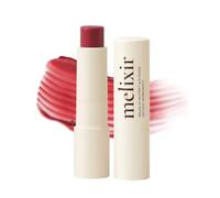 Melixir Vegan Lip Butter (12 Colors), Hydrating Tinted Lip Balm Stick, Petrolatum-Free, Plant-Based Korean Lip Care, Moisturizes Dry Lips With Shea Butter, Sheer & Natural Finish - #05 Dewy Rose