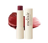 Melixir Vegan Lip Butter (12 Colors), Hydrating Tinted Lip Balm Stick, Petrolatum-Free, Plant-Based Korean Lip Care, Moisturizes Dry Lips With Shea Butter, Sheer & Natural Finish - #11 Autumn Rain
