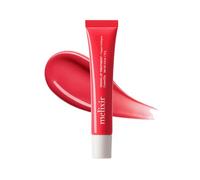 Melixir Vegan Lip Treatment, Sheer Tinted Lip Balm for Instant Hydration & Shine, Moisturizing Lip Gloss, Infused with Vegan Collagen & Jojoba Oil, Cruelty-Free, Korean Skincare - 5 Camellia (15g)