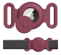 Meliya air Case for Dog Cat Collar, Waterproof Apple air Protective Holder GPS Tracking Finder for Pet, Silicone Case for Dog Collar Cat Loop Holder Pet Accessories