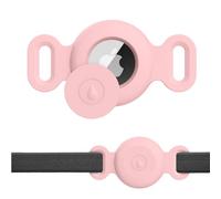 Meliya Airtag Case 1st/2nd for Dog Cat Collar, Waterproof Apple Airtag Protective Holder GPS Tracking Finder for Pet, Silicone Case for Dog Collar Cat Loop Holder Pet Accessories