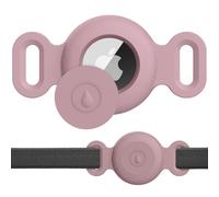 Meliya Airtag Case 1st/2nd for Dog Cat Collar, Waterproof Apple Airtag Protective Holder GPS Tracking Finder for Pet, Silicone Case for Dog Collar Cat Loop Holder Pet Accessories