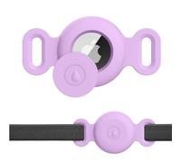 Meliya Airtag Case 1st/2nd for Dog Cat Collar, Waterproof Apple Airtag Protective Holder GPS Tracking Finder for Pet, Silicone Case for Dog Collar Cat Loop Holder Pet Accessories