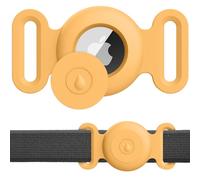 Meliya Airtag Case 1st/2nd for Dog Cat Collar, Waterproof Apple Airtag Protective Holder GPS Tracking Finder for Pet, Silicone Case for Dog Collar Cat Loop Holder Pet Accessories