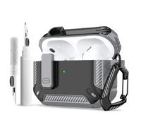Meliya for AirPods Pro 2nd/1st Generation Case Cover with Cleaner Kit & Keychain, Automatic Pop-up Full Protection Hard Protective Case with Secure Lock for Apple AirPods Pro 2 (2023/2022/2019)