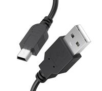 Meliya Mini USB Cable for PS3 Console, Nintendo 3DS, New-3DS, 3DS XL, 3DS, New 2DS X L, New 2DS, 2DS, DSi, and DSi XL, USB 2.0 to Mini B Game Charger Cable Charging Data Cord,1M