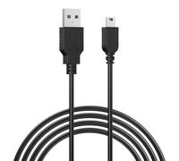 Meliya Mini USB Cable for PS3 Console, Nintendo New 2D S X L, New 2DS, 2D-S, DSi, and DSi XL, USB 2.0 to Mini B Game Charger Cable Charging Data Cord,1M