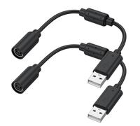 Meliya USB Breakaway Cable for Xbox 360 Controller, Logitech G920 G923 G27 G29 Driving Force, Thrustmaster Ferrari 458 Spider Racing Wheel Cord, Guitar Hero & Xbox USB Plug
