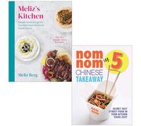 Meliz’s Kitchen By Meliz Berg & Nom Nom Chinese Takeaway In 5 Ingredients By Iota 2 Books Collection Set