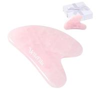 MELLA ELLA BEAUTY Rose Quartz Gua Sha Facial Sculpting Tool - Premium Quality -Giftable - Skin Care Tool