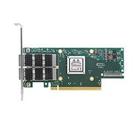Mellanox ConnectX-6 VPI MCX653106A-ECAT - Single Pack - network adapter - PCIe 4.0 x16-100Gb Ethernet / 100Gb Infiniband QSFP56 x 2