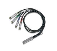 Mellanox LinkX - 100GBase direct attach cable - QSFP28 to SFP28-2 m - hybrid copper/fibre optic - SFF-8402/SFF-8665/SFF-8636/IEEE 802.3by - halogen-free, passive