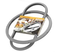 Mellbree 22 cm Sealing Ring for Fissler Replacement Gasket for Fissler Vitaquick, Vitavit Comfort/Premium/Edition Pressure Cookers, Manufactured After 2010 | 600-000-22-795/0 (After 2010, 22 cm, Pack