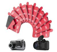 Mellbree 3M Dashcam Adhesive Pads, Pack of 10 Double-Sided Adhesive Tape, Extra Strong, 3M VHB Tape for Nextbase Garmin Dashcam Camera GPS Mobile Phone Holder GoPro, for Your Road Safety