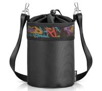 Mellbree Peg Bag with Shoulder Strap 2 Hanger, Heavy-Duty Clothes Peg Bag for Washing line, Large Indoor Outdoor Pegs Organizer Storage Use Holds 100-200 Pegs